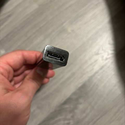 Displayport hunn/female til USB-C Nvidia