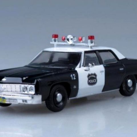 1:43 DeAgostini Politibil Chevrolet Bel Air USA 1971