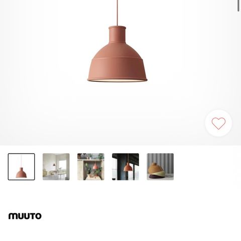 Muuto taklampe