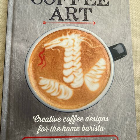 coffee art bok selges