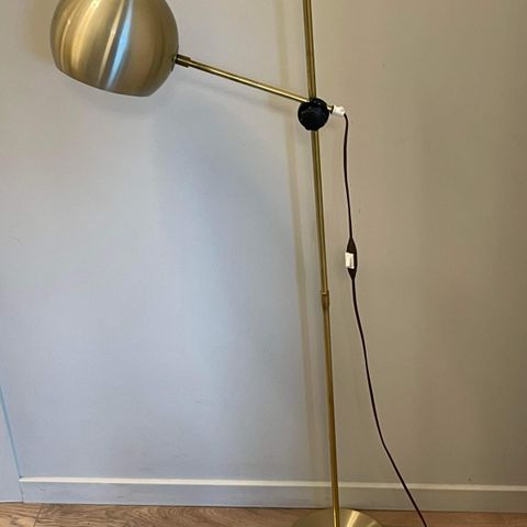 Retro kulelampe/stålampe