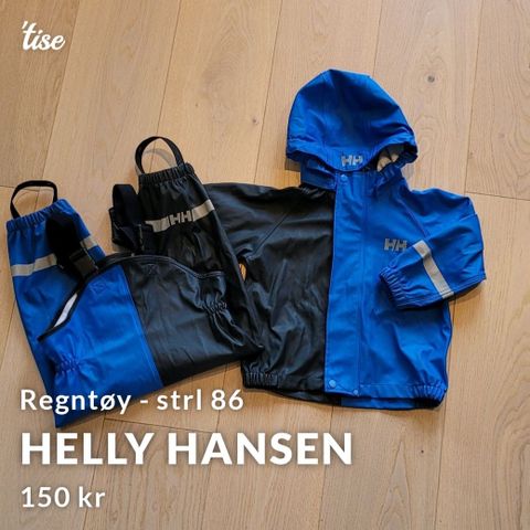 Helly Hansen regnsett