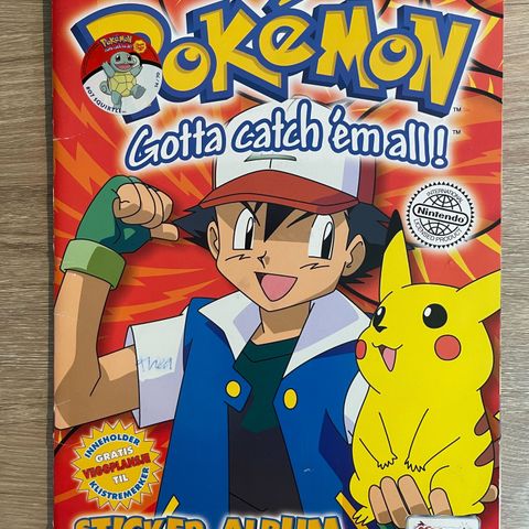 Pokemon Merlin Sticker Album