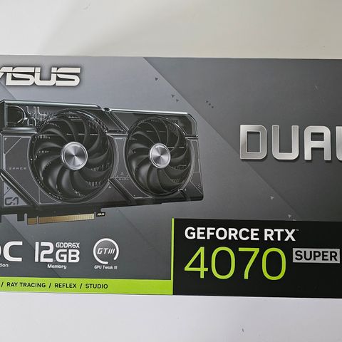 Asus Dual RTX 4070 Super OC Edition 12GB