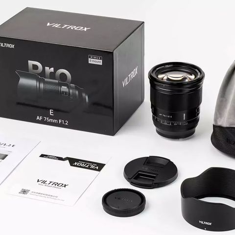 VILTROX AF75mm F 1.2 PRO APS-C Lens Sony E-Mount