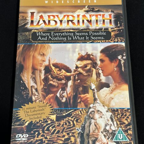 Labyrinth (DVD) David Bowie, 1986