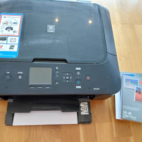 Printer scanner Pixma MG6450 med fotoark