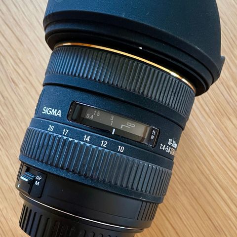 Sigma 10-20 f4-5,6 For Canon