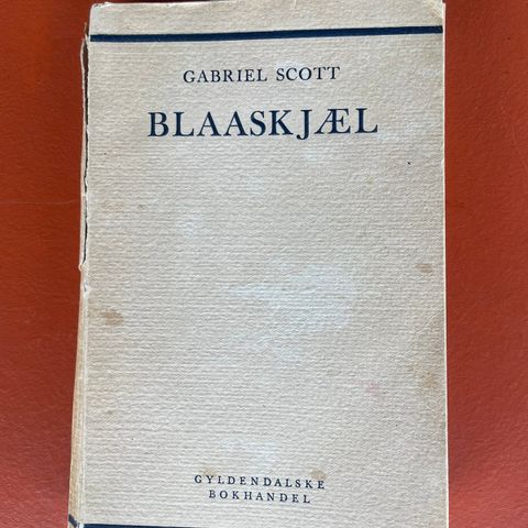 Gammel Gabriel Scott- bok.