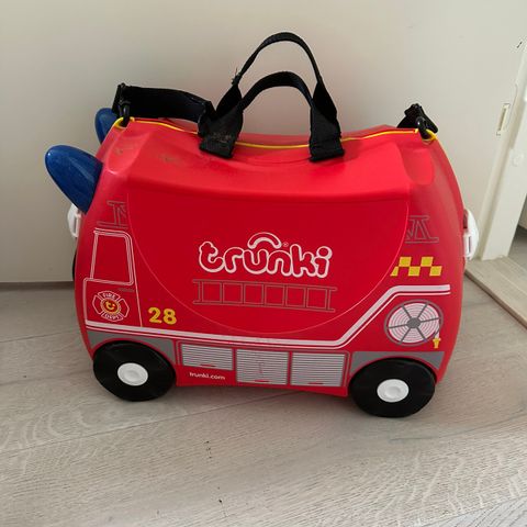 Trunki reisekortet til barn  - brannbil