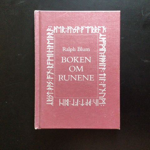 Bok - Boken Om Runene av Ralph Blum (Innbundet)