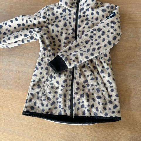 Vindfleece Leopard fra Polarn O Pyret 110