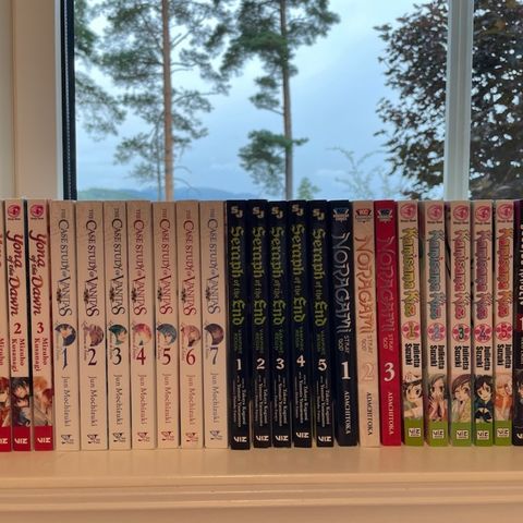 Flere Manga bøker til salgs!