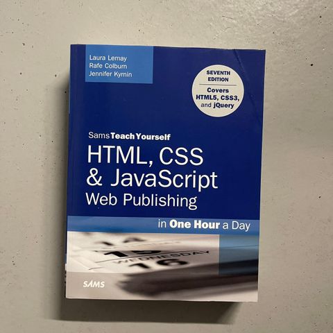 HTML, CSS & JavaScript Web Publishing in One Hour a Day