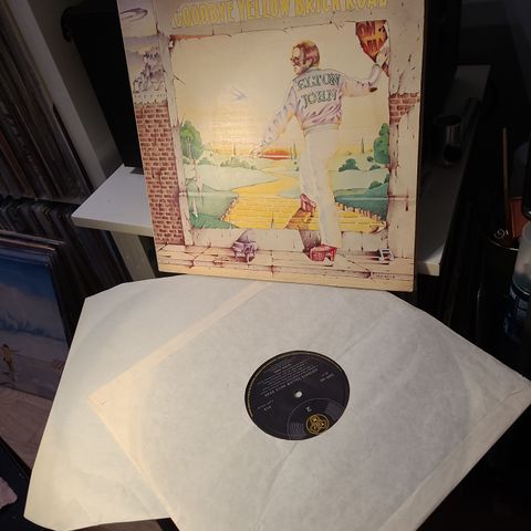 Elton John goodbye yellow brick road 2lp