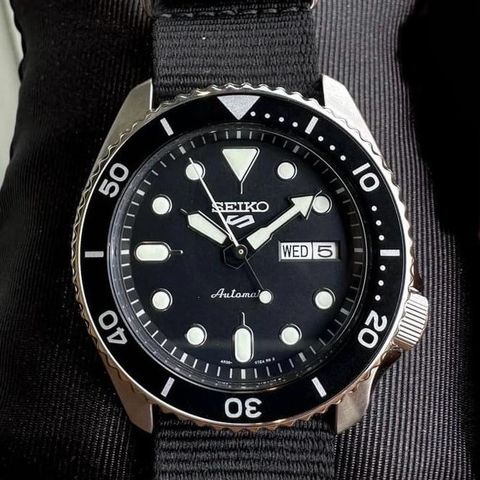 Original natoreim til Seiko 22mm