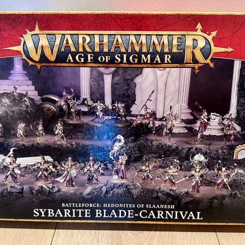 Hedonites of Slaanesh – Sybarite Blade-carnival Battleforce  Age of Sigmar