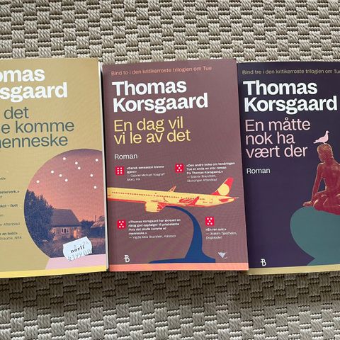 Thomas Korsgaard - Trilogien om Tue