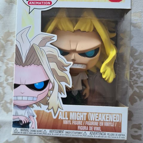 Funko Pop- 371- All Might (Weakened) My hero Academia