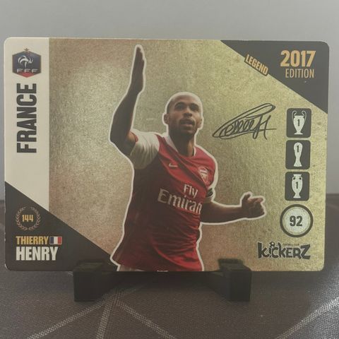 Thierry Henry Fotballkort