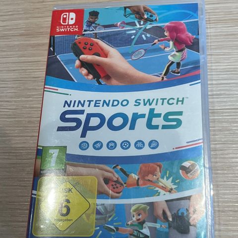 Nintendo Switch Sports med leg strap