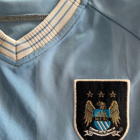 Original Manchester City-drakt str S (03/04)