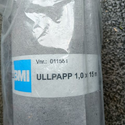 Ullpapp/parkettunderlag