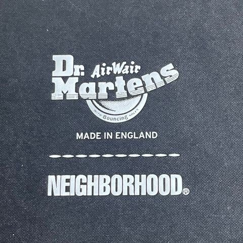 Dr. Martens 2976 x Neighborhood boots svart str. 42