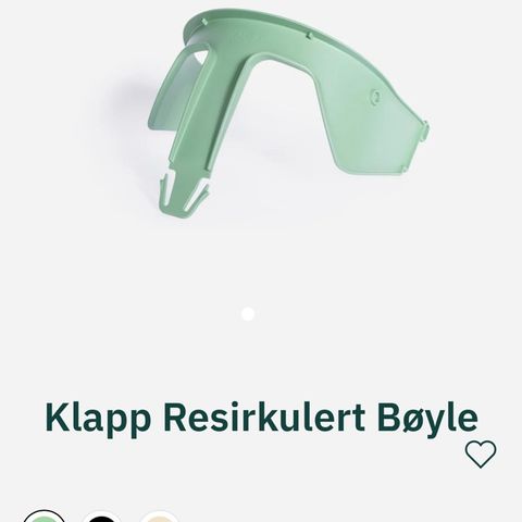 Kaos klapp bøyle grønn