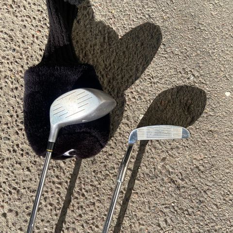 5 wood og Putter/Chipper Selges Billig