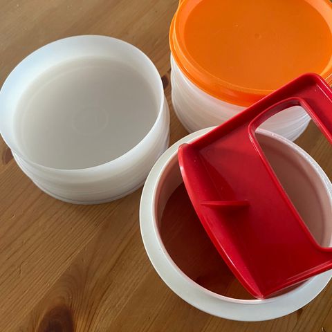 Tupperware hambugerpresse