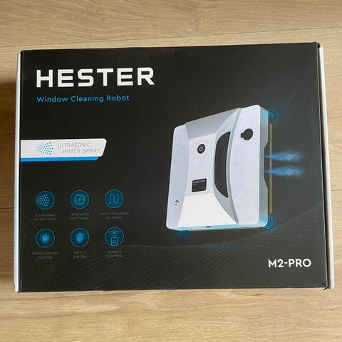 Hester M2-PRO - Vindusvaskrobott (nesten ubrukt)