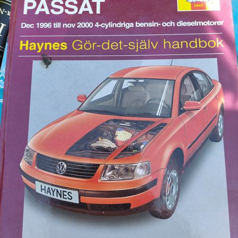 VW Passat- HAYNES Gör-det-själv handbok Rep-bok