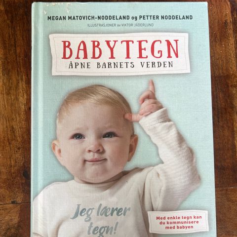 Babytegn baby tegn bok om tegnespråk for barn