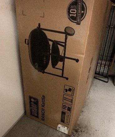 Kullgrill Weber Ranch Kettle 94 cm NY