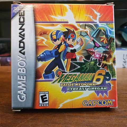 Megaman 6 Battle Network Cybeast Gregar NTSC