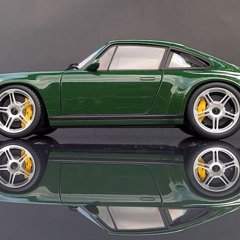 Porsche - 911 964 RUF SCR - 2018 modell - Irish Green lakk - Almost Real - 1:18