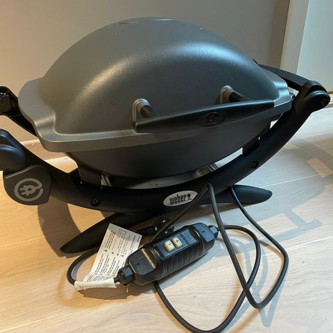 Weber Q-1400 Mørk grå - Elektrisk grill