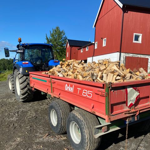 1500 LITER KNUSKTØRR VED MED GRATIS FRAKT INNEN TRONDHEIM OG MALVIK FRA KR.1700