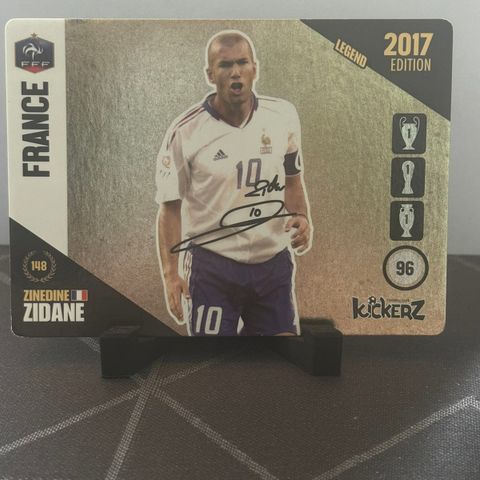 Zinedine Zidane Fotbsllkort