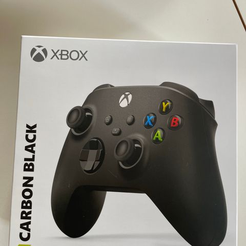 Xbox X/S trådløs kontroll, Carbon black