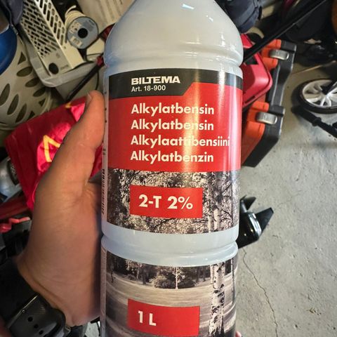 4 liter Alkylat for 2-taktsmaskiner