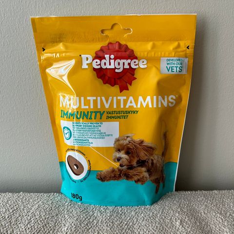 Hundesnacks med vitaminer (ny)