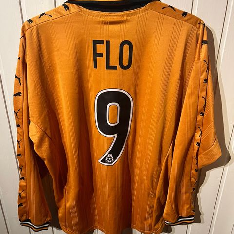 Vintage langermet Wolverhampton 1999-00 fotballdrakt - Flo 9