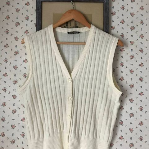 Vintage bomullsvest