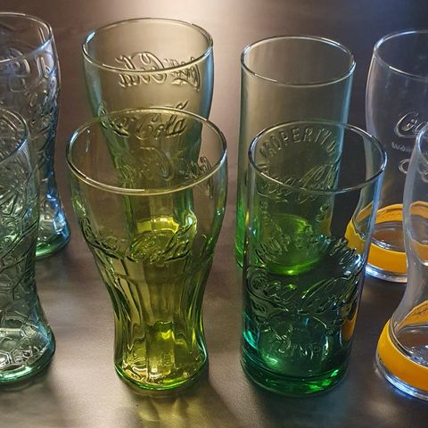 Coca-Cola glass selges