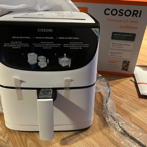 Cosori Premium CP158-AF-RXW airfryer, hvit