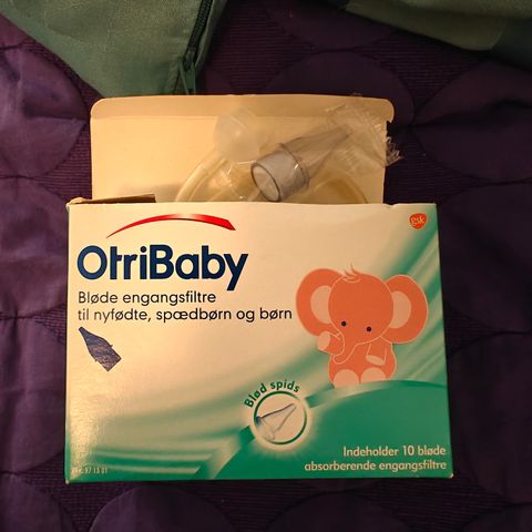 Otribaby neserenser med ubrukte filtre