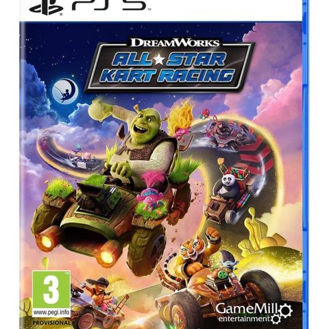 Dreamwork All Star Gokart og Hogwarts Legacy ps5