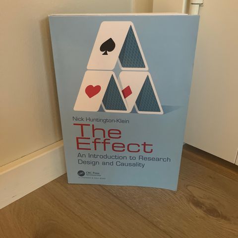 The effect: an introduction to research design and causality